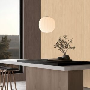 Linear Timber — Plain & Textured Wallpaper Dubai