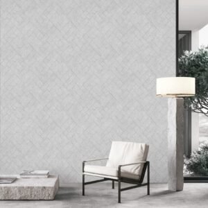 Grey Rhythm — Plain & Textured Wallpaper Dubai
