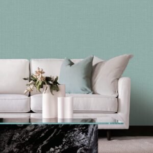 Linen Grid — Plain & Textured Wallpaper Dubai