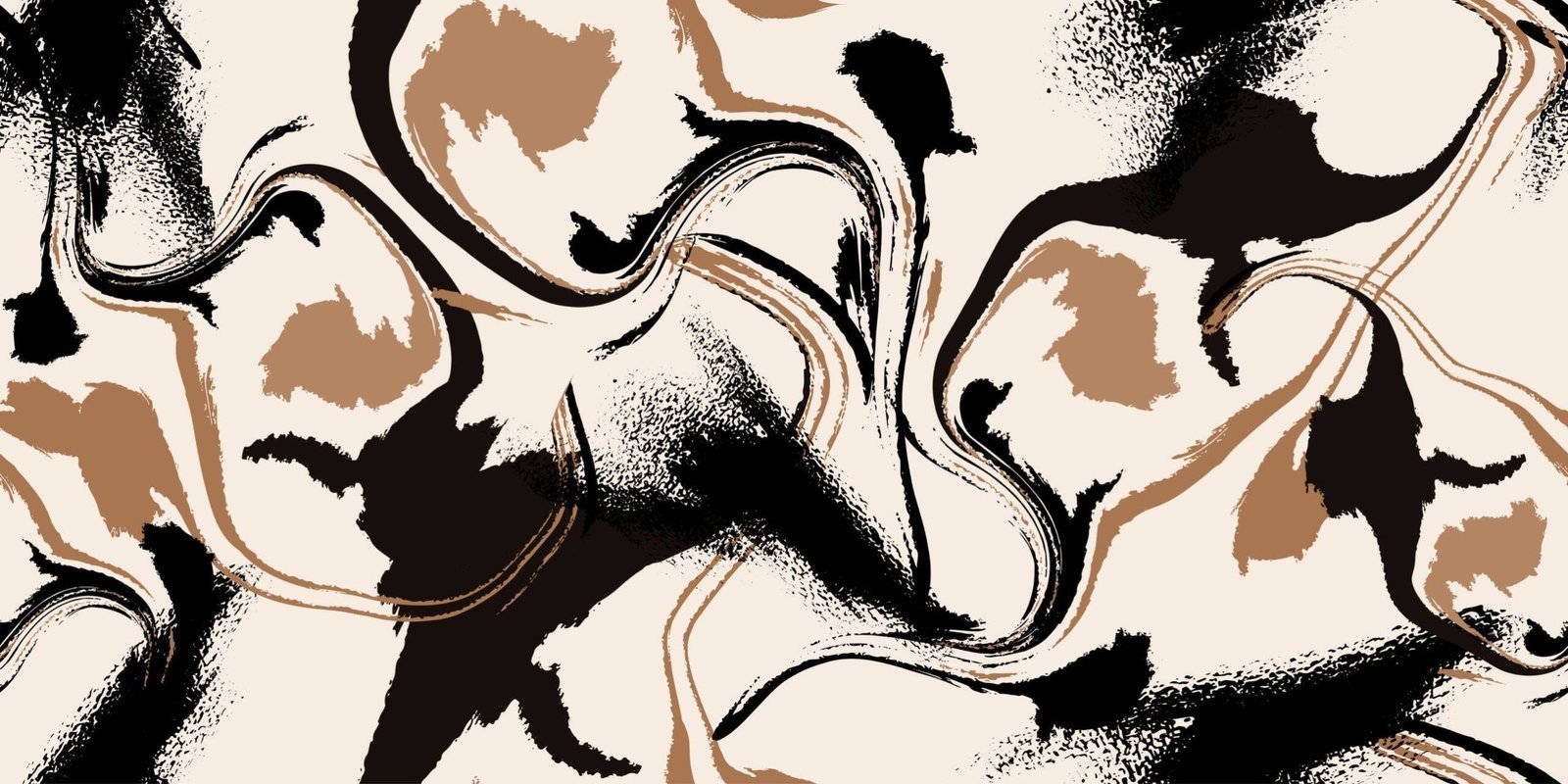 Abstract Brushstrokes — Modern Wallpaper Dubai - Image 2