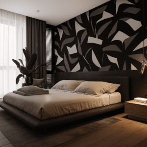 Abstract Foliage — Modern Wallpaper Dubai