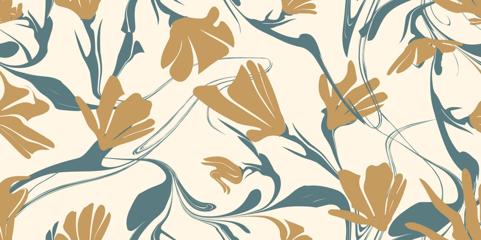 Abstract Marigold — Modern Wallpaper Dubai - Image 2
