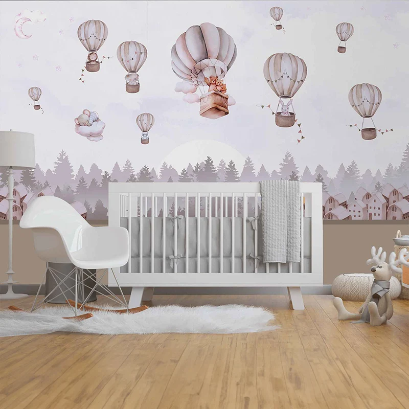 Aerial Fables — Luxury Kids Wallpaper Dubai - Image 2