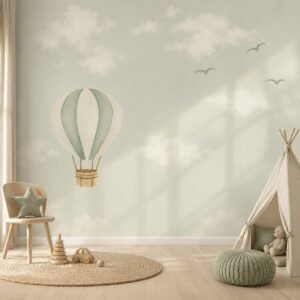 Aerial Lilt — Luxury Kids Wallpaper Dubai