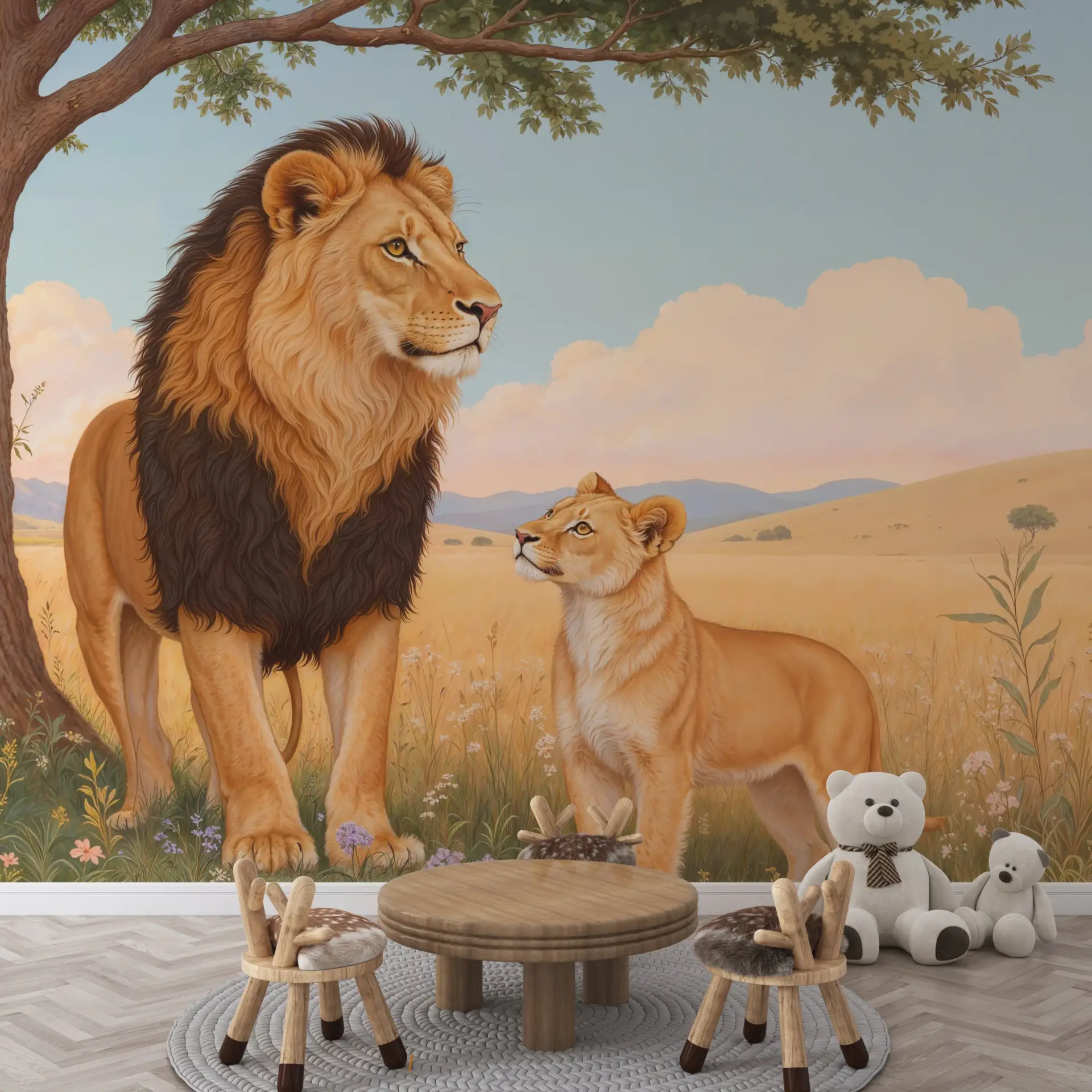 Amber Plains — Luxury Kids Wallpaper Dubai - Image 2