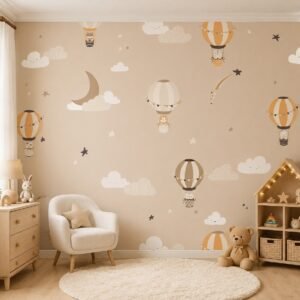 Amber Skyfolk — Luxury Kids Wallpaper Dubai