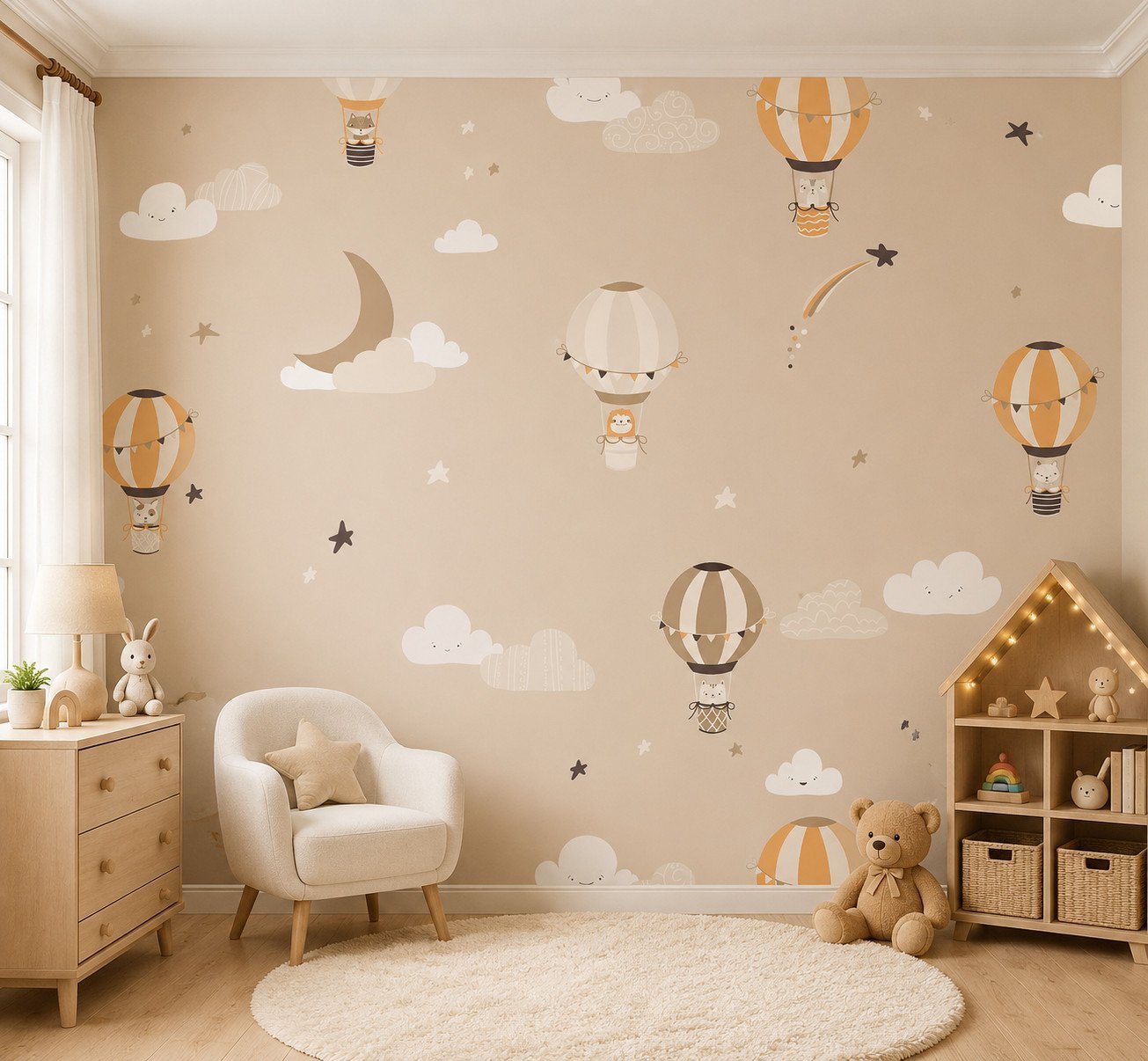 Amber Skyfolk — Luxury Kids Wallpaper Dubai