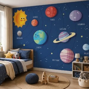 Astral Playbook — Luxury Kids Wallpaper Dubai