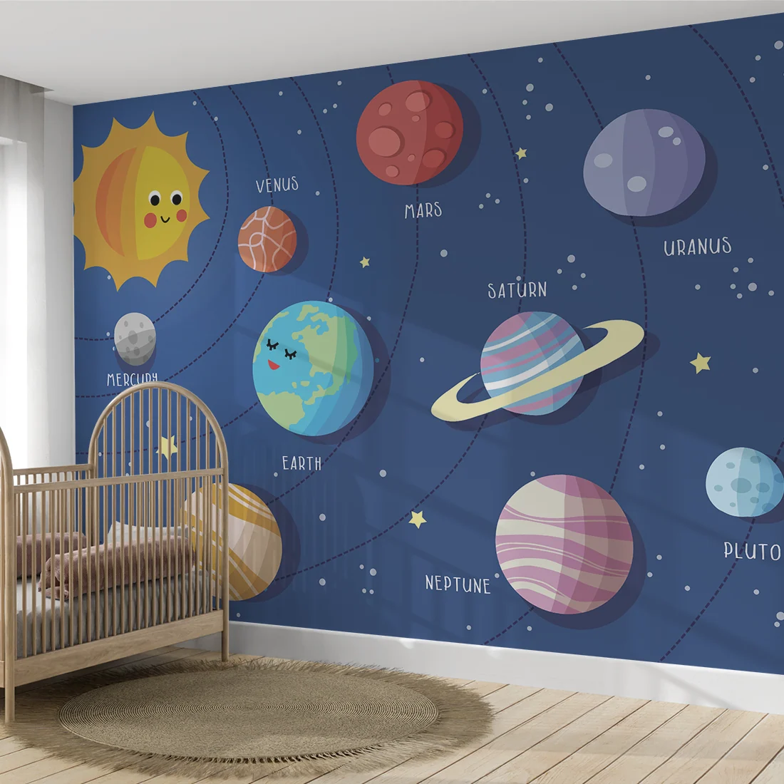 Astral Playbook — Luxury Kids Wallpaper Dubai - Image 2