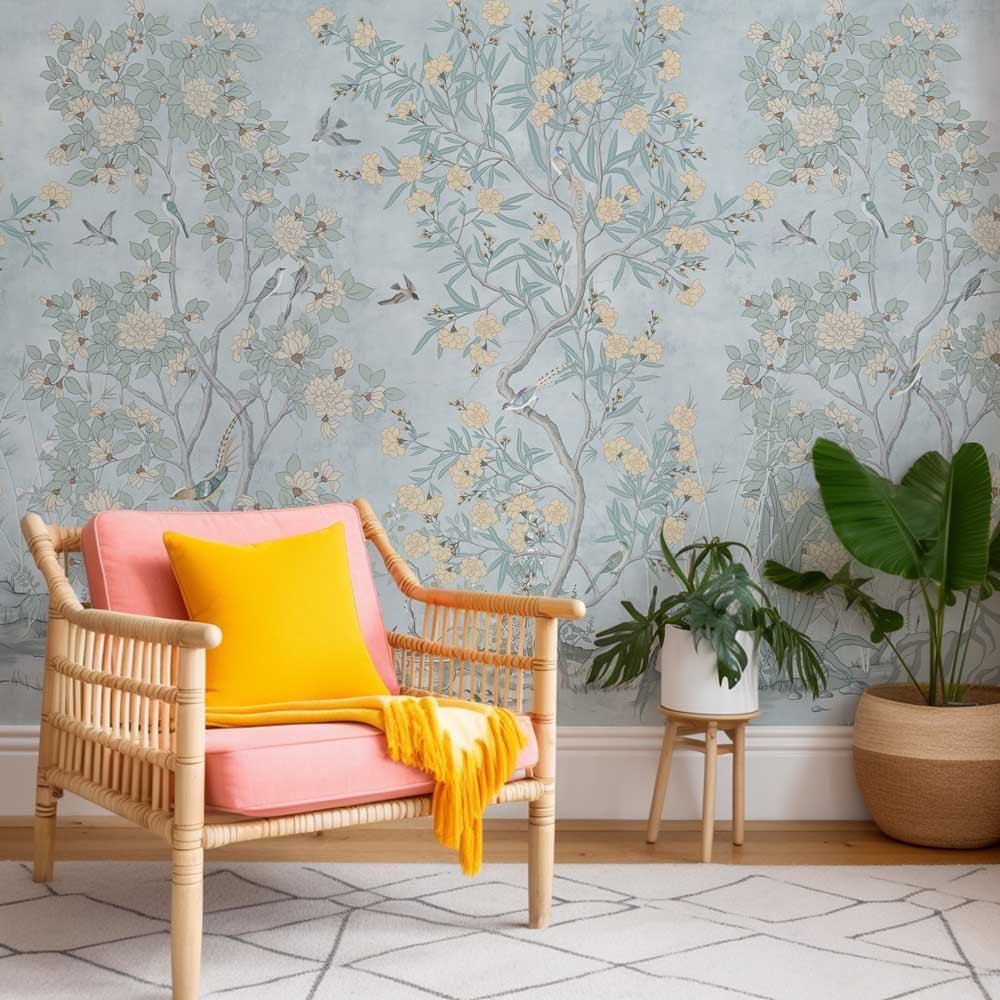 Aurelune — Luxury Floral Wallpaper Dubai