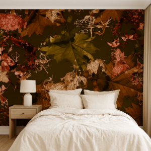 Autumn Veil — Plain & Textured Wallpaper Dubai