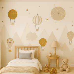 Balloon Dreams — Luxury Kids Wallpaper Dubai