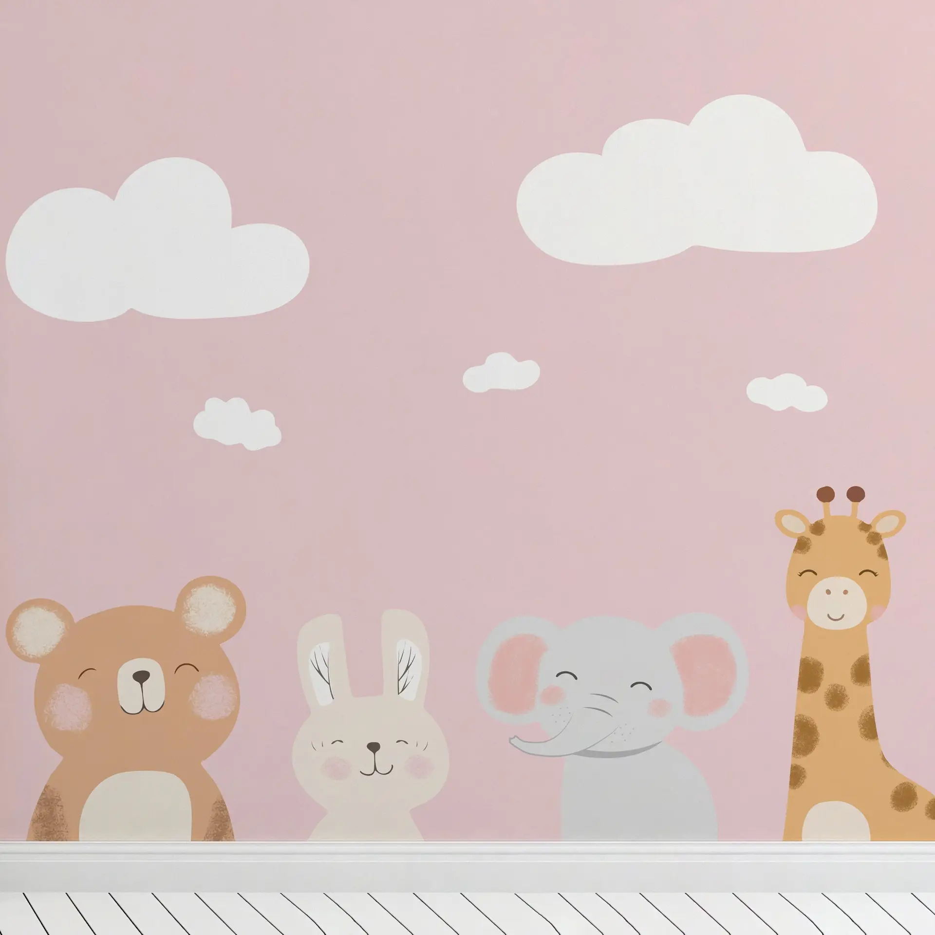 Blush Caravan — Luxury Kids Wallpaper Dubai - Image 2