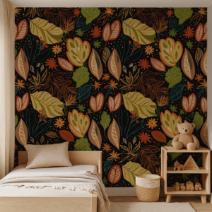 Botanical Harmony — Luxury Floral Wallpaper Dubai