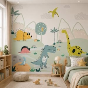 Bronto Bloom — Luxury Kids Wallpaper Dubai