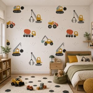 Builder Fleet — Luxury Kids Wallpaper Dubai