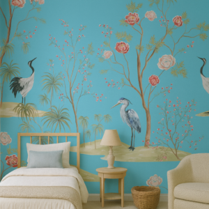 Celestial Garden — Luxury Kids Wallpaper Dubai