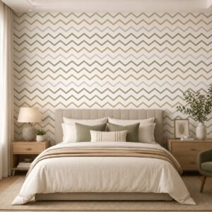 Chevron Lilt — Modern Wallpaper Dubai
