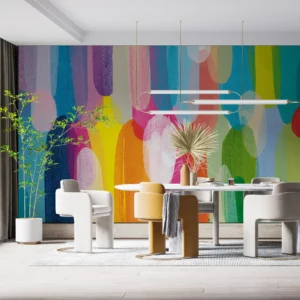 Chromatic Flow — Plain & Textured Wallpaper Dubai