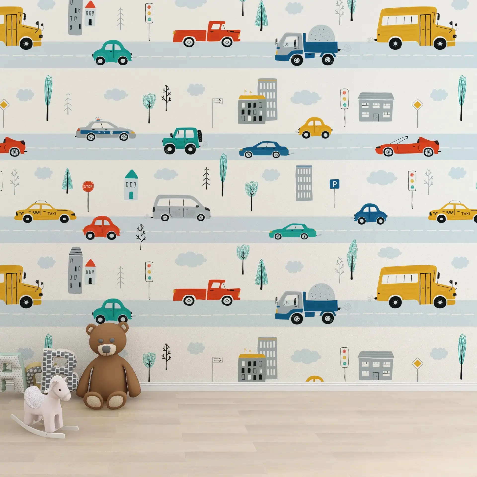 City Circuit — Luxury Kids Wallpaper Dubai - Image 3
