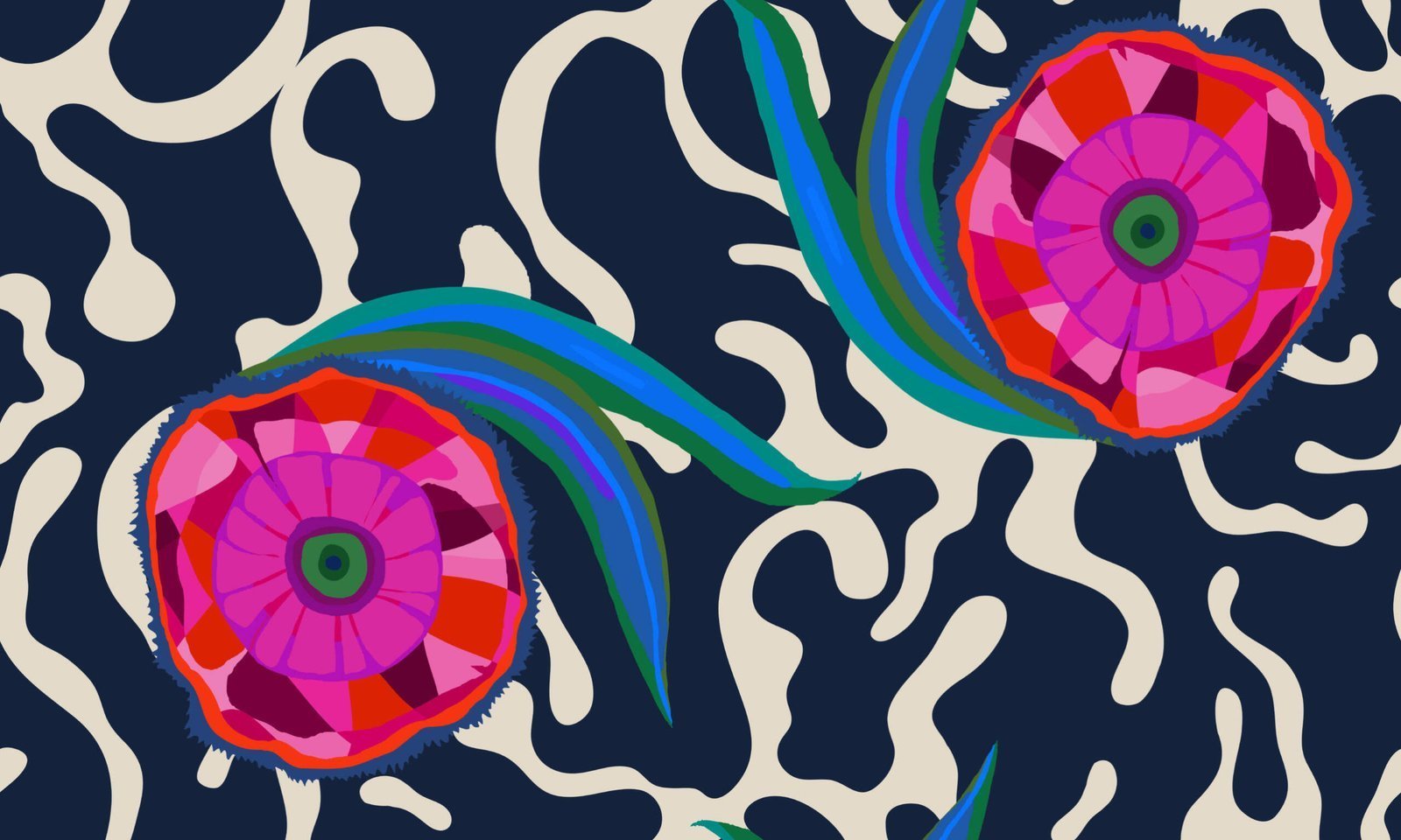 Cosmic Coral — Plain & Textured Wallpaper Dubai - Image 3