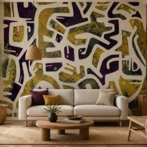 Cubist Chorus — Modern Wallpaper Dubai