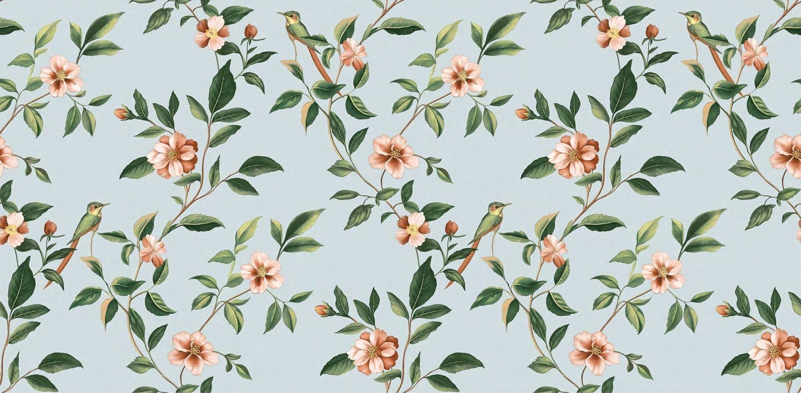 Blossom Aviary — Floral Wallpaper Dubai - Image 3