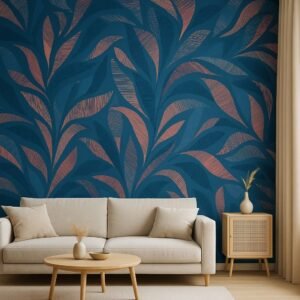 Deep Flow — Plain & Textured Wallpaper Dubai