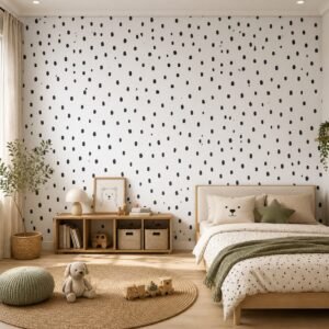 Dotted Whimsy — Luxury Kids Wallpaper Dubai