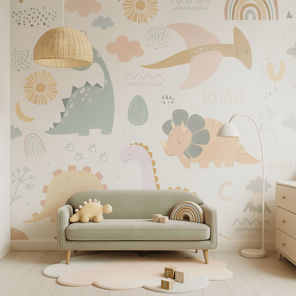 DreamyDino — Luxury Kids Wallpaper Dubai