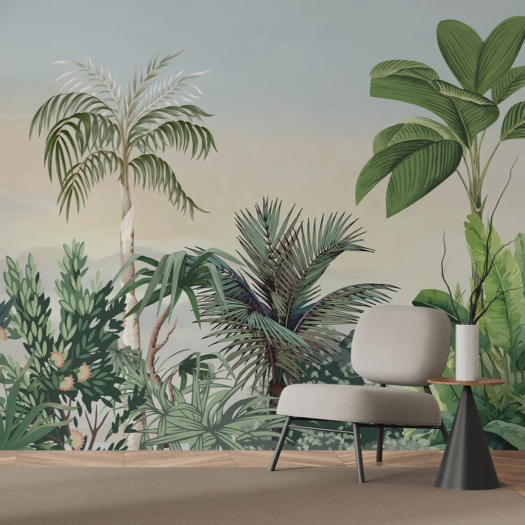 Edenic Horizon — Luxury Floral Wallpaper Dubai - Image 3