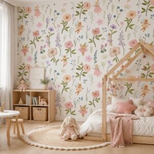 Elfin Petals — Luxury Kids Wallpaper Dubai