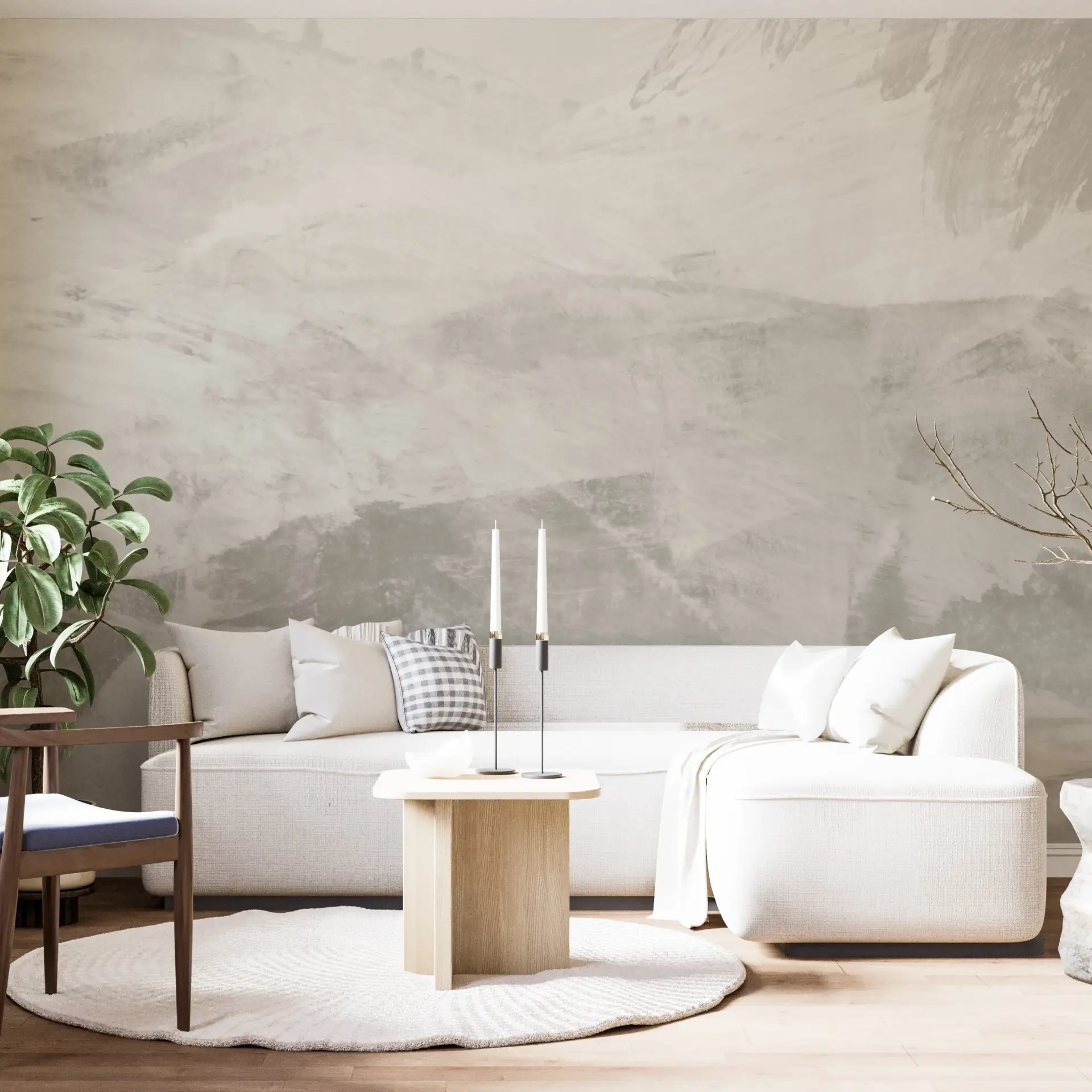 Faded Fresco — Modern Wallpaper Dubai - Image 2