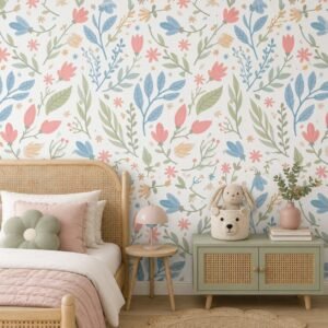 Flora Tangle — Luxury Floral Wallpaper Dubai
