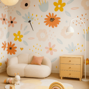 Floral May — Luxury Kids Wallpaper Dubai