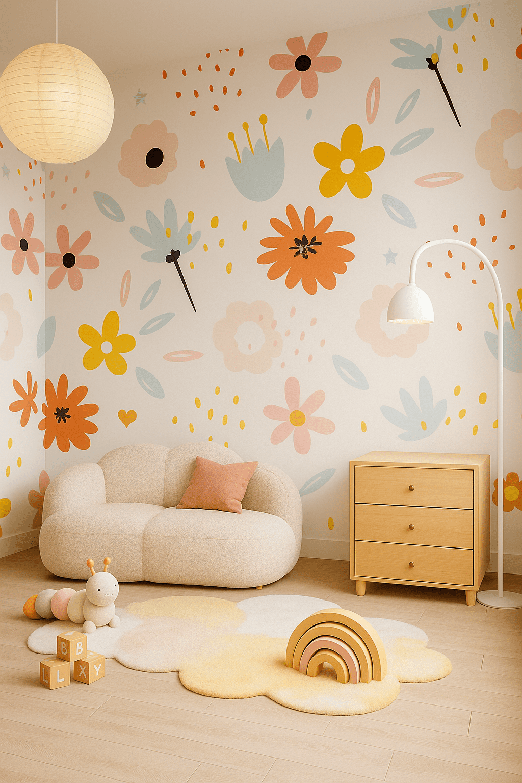 Floral May — Luxury Kids Wallpaper Dubai