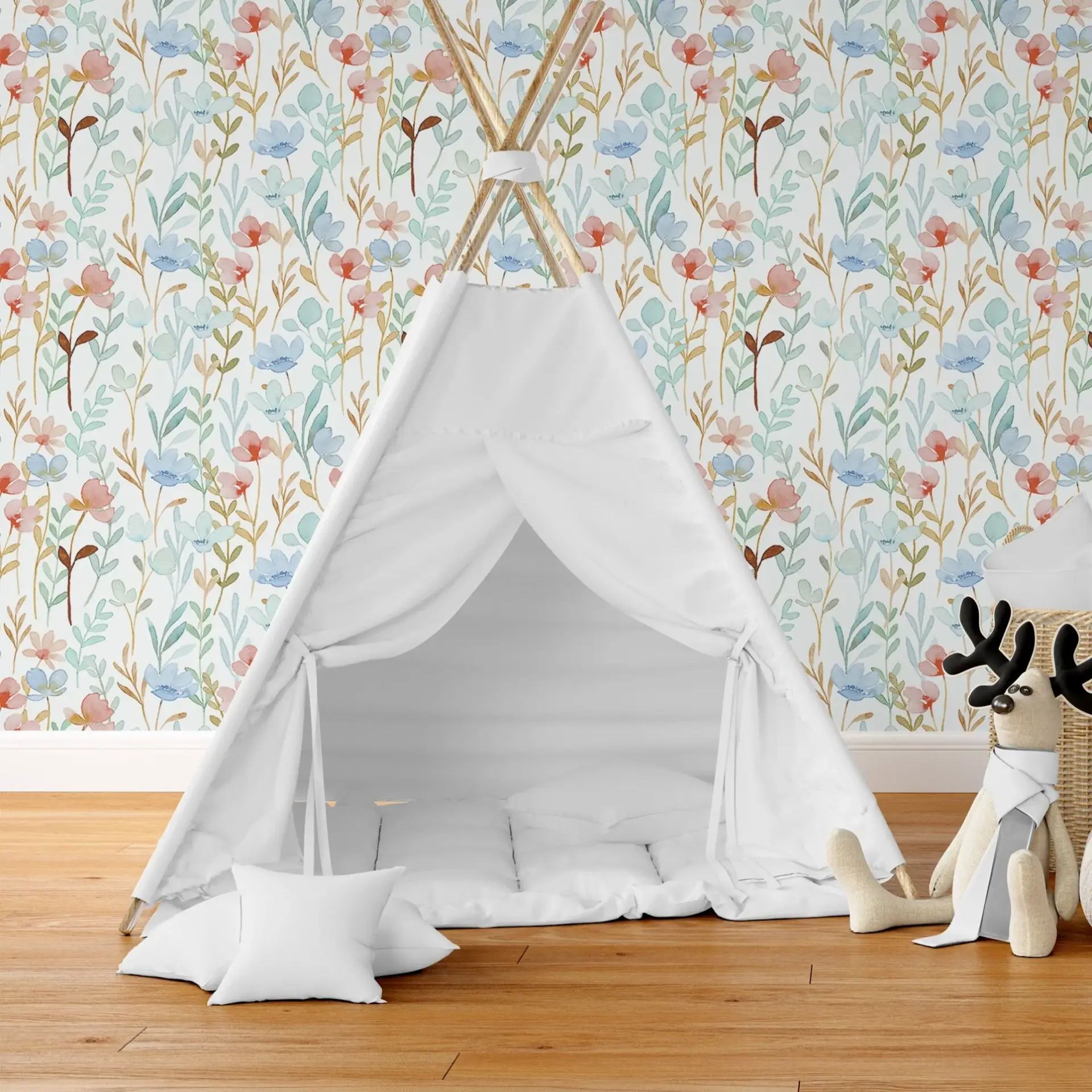 Floralia Veil — Luxury Floral Wallpaper Dubai - Image 2