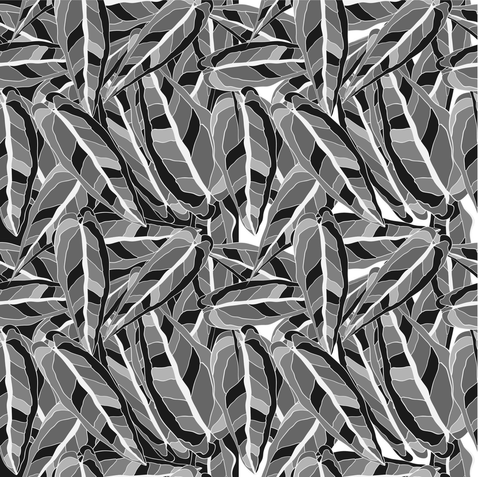 Foliage Noir — Plain & Textured Wallpaper Dubai - Image 2