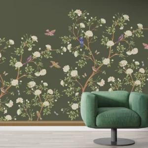Forest Petalia — Luxury Floral Wallpaper Dubai
