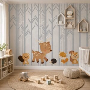 Forest Sprites — Luxury Kids Wallpaper Dubai