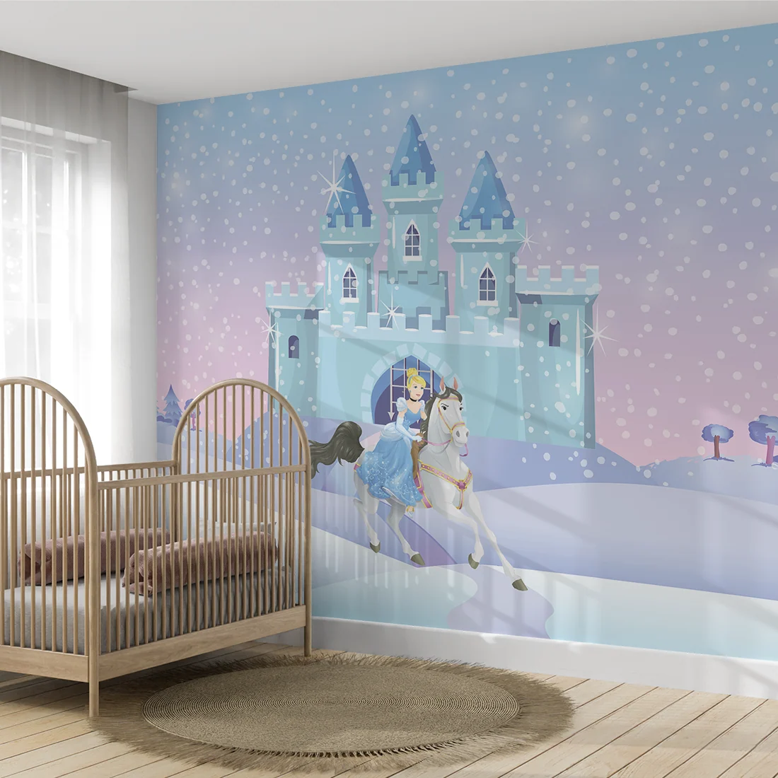 Frosted Crown — Luxury Kids Wallpaper Dubai - Image 2
