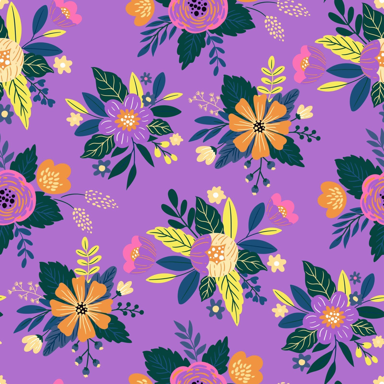 Garden Bloom — Luxury Floral Wallpaper Dubai - Image 3