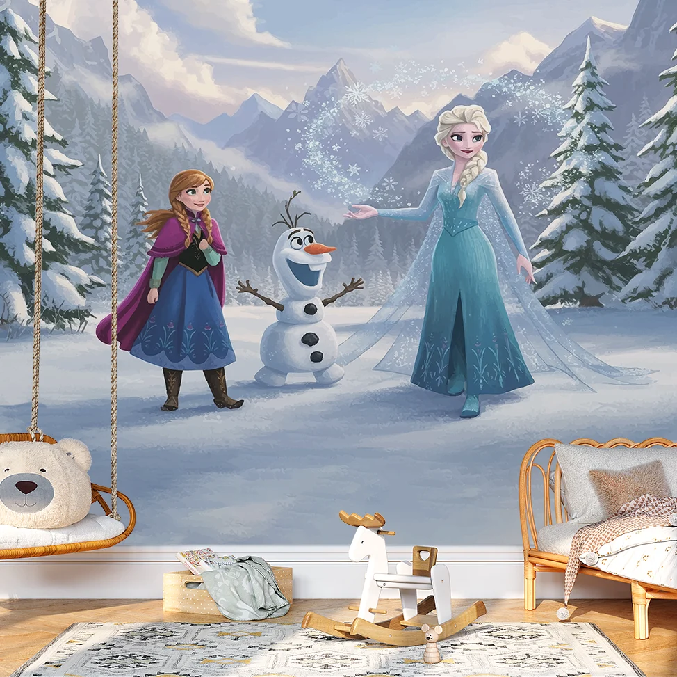 Glacier Grace — Luxury Kids Wallpaper Dubai