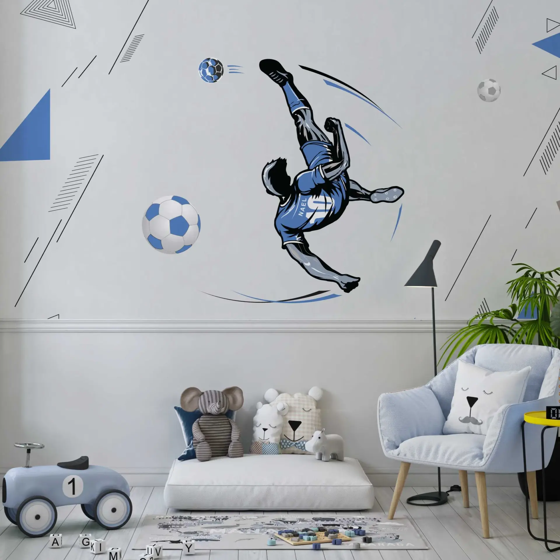 Goal Strike — Luxury Kids Wallpaper Dubai - Image 2