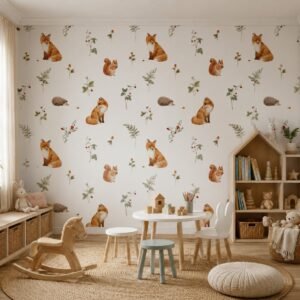 Hazel Tails — Luxury Kids Wallpaper Dubai