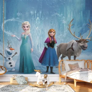 Icebound Adventure — Luxury Kids Wallpaper Dubai