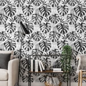 Inkleaf Drift — Luxury Floral Wallpaper Dubai
