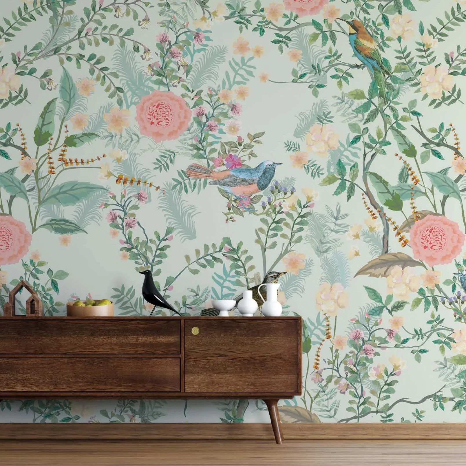 Jade Florals — Luxury Floral Wallpaper Dubai - Image 2