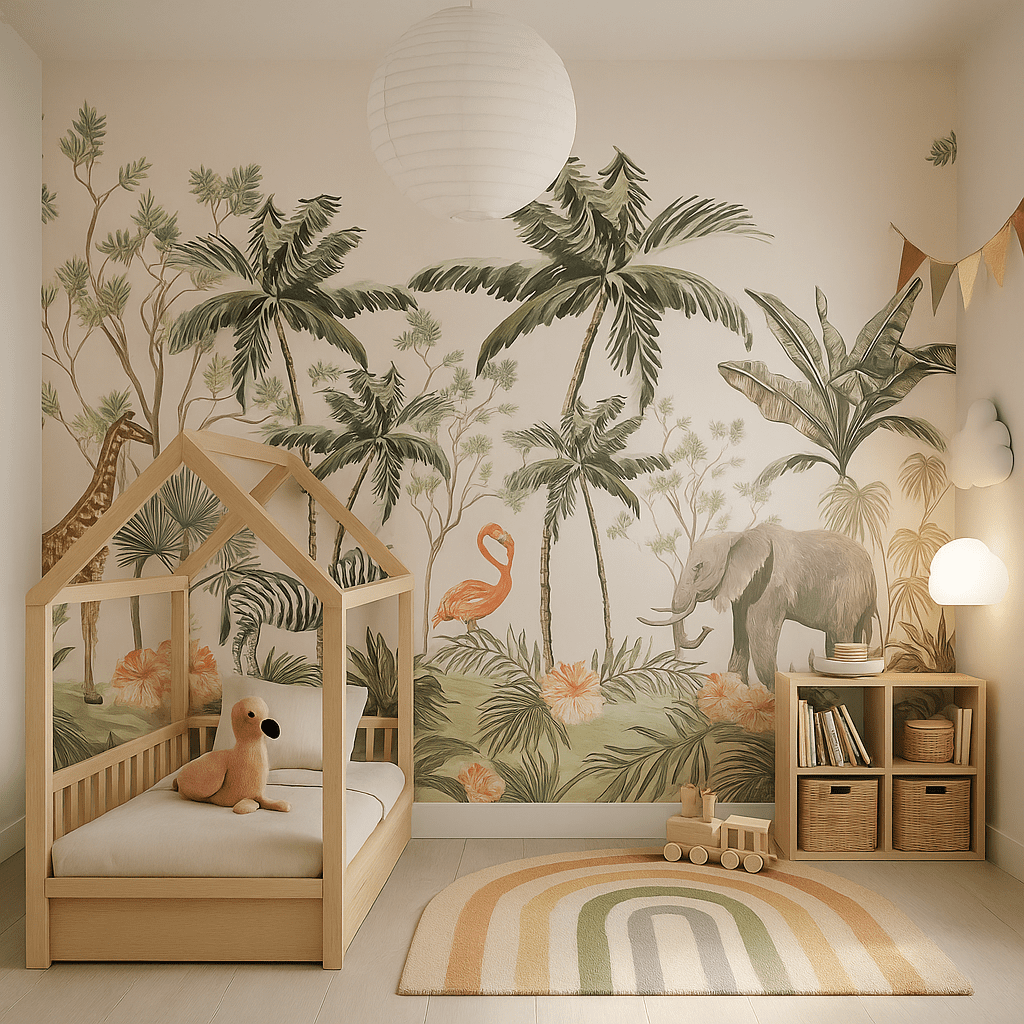 Jungle Jive — Luxury Kids Wallpaper Dubai