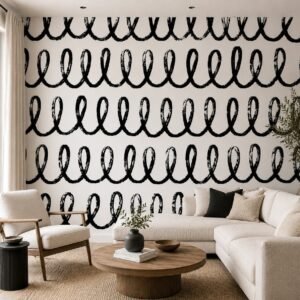 Linear Echo — Modern Wallpaper Dubai